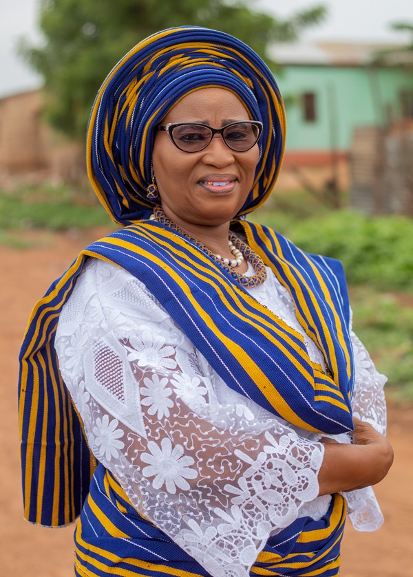 Hajia Safia Alhassan, Head of the Pagsung Shea Butter Processors and Shea Nut Pickers Association 